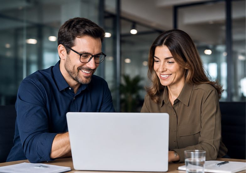 CaRD-Beraterin am Arbeitsplatz